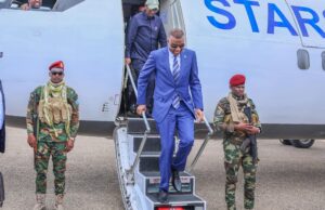 Prime minister Hamsa has reached Baidoa city.