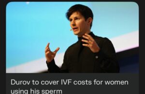 Tech Billionaire’s Controversial Offer: Pavel Durov to Cover IVF Costs for Women Using His Sperm